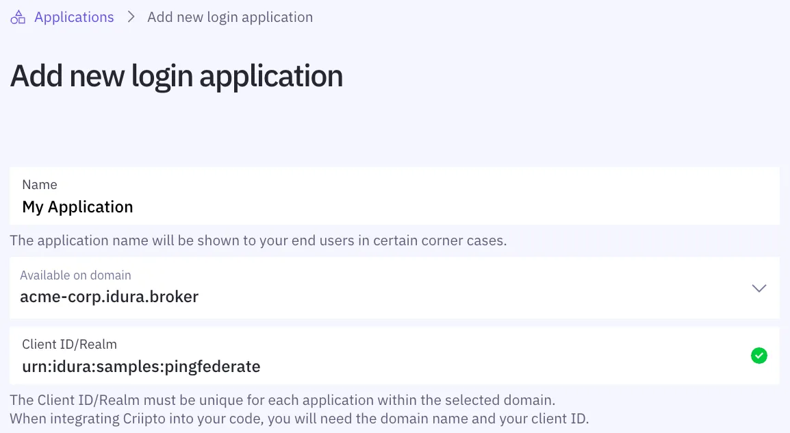 Create App